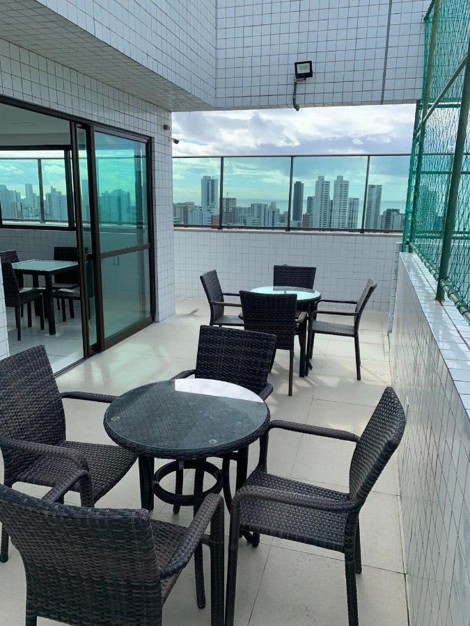 Flat Localizado A 200M Shopping Recife, Bem Perto Da Praia De Boa Viagem E Com Wi-Fi 400Mbps ภายนอก รูปภาพ