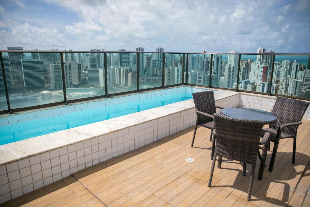 Flat Localizado A 200M Shopping Recife, Bem Perto Da Praia De Boa Viagem E Com Wi-Fi 400Mbps ภายนอก รูปภาพ